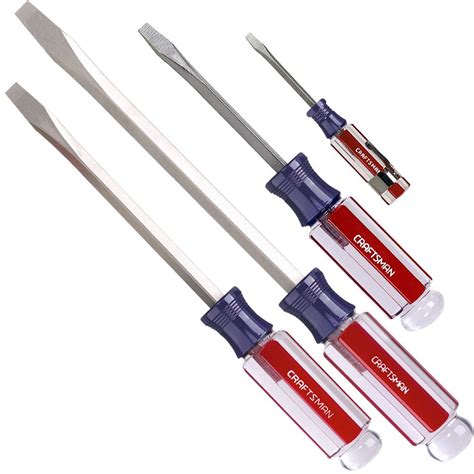 Craftsman 4 pc. Slotted Screwdriver Set