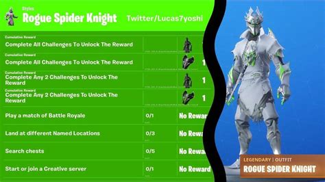 Fortnite: Legendary Rogue Spider Knight Outfit (XBOX ONE) cheap - Price of $20.44