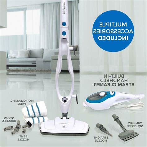 Steam Mop Cleaner Thermapro 10 1 Detachable Handheld