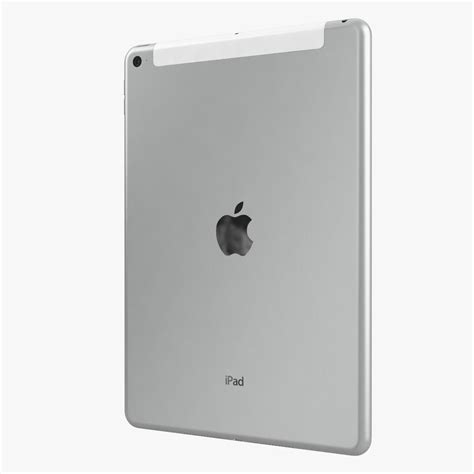 Apple iPad Air 2 Silver 3D Model MAX OBJ | CGTrader.com