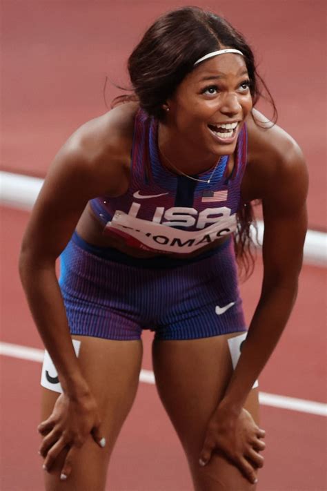 Gabby Thomas Gets Bronze in 200m at the 2021 Olympics | PS Fitness