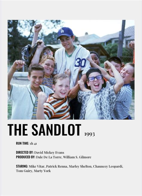 the sandlot movie poster | The sandlot, Movie posters, Film posters ...