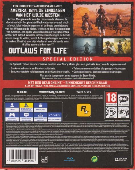 Red Dead Redemption II (Special Edition) (2018) box cover art - MobyGames