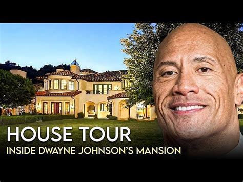 When did Dwayne Johnson buy his current house?