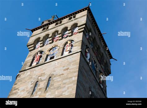 Cardiff Castle from Bute Park Cardiff Wales United Kingdom Stock Photo ...