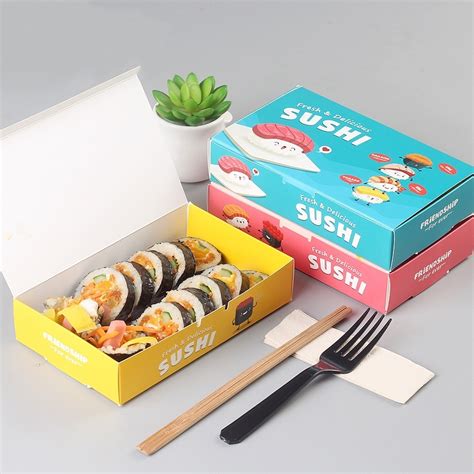 Sushi takeout box,sushi takeaway box,sushi box,custom sushi box | Cake box supplier, box ...