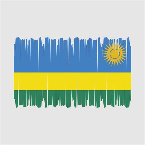 Rwanda Flag Brush Vector 21766772 Vector Art at Vecteezy