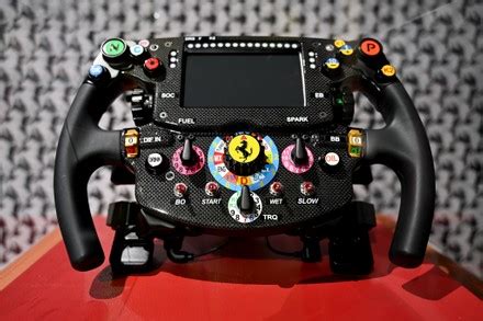 Ferrari F 1 Steering Wheel Details Editorial Stock Photo - Stock Image ...