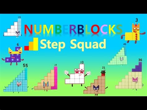 Step Squad Numbers with Numberblocks | LEARN TO COUNT | Fan Made - YouTube