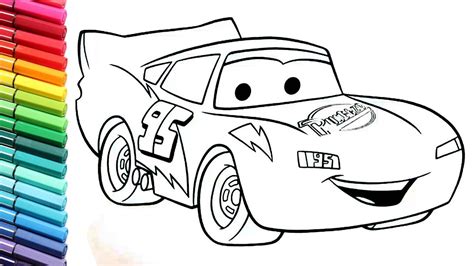 Cars Lightning Mcqueen Drawing at PaintingValley.com | Explore collection of Cars Lightning ...