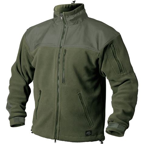 Helikon Classic Army Warm Combat Mens Fleece Tactical Polar Jacket ...