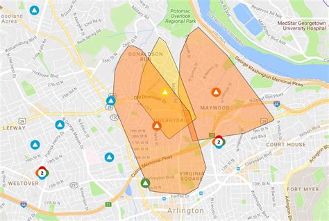 Dominion Electric Virginia Power Outage Map | Virginia Map