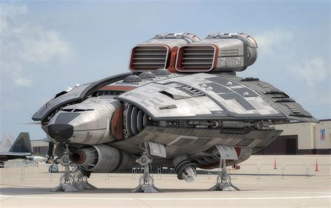 Download Sci Fi Spaceship Wallpaper