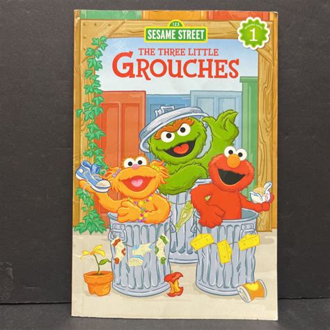 The Three Little Grouches (Sesame Street Level 1) -character reader ...