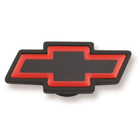 141369 Large Chevy Bowtie Emblem, Black & Red - Walmart.com - Walmart.com