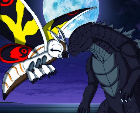 Godzilla and Mothra by BrunoZillinHero on DeviantArt