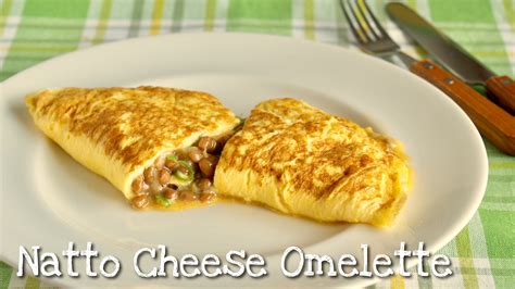 Natto Cheese Omelette (High Protein Keto Diet Recipe) | Japanese ...