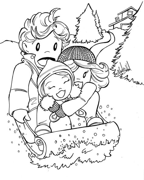 Winter Coloring Pages Printable Coloring Pages