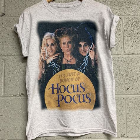 Vintage Just a Bunch of Hocus Pocus Shirt Halloween Shirt Hocus Pocus T ...