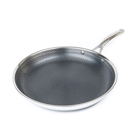 Buy HexClad 12 Inch Hybrid Stainless Steel Frying Pan with Stay-Cool ...