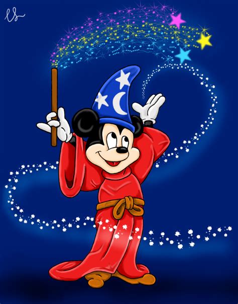 Sorcerer Mickey Wallpaper - WallpaperSafari