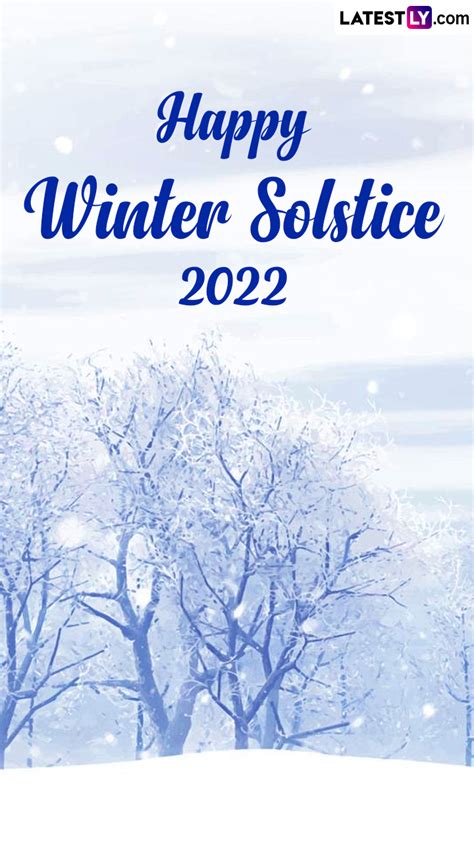 Happy Winter Solstice 2022 Wishes, Greetings and Messages | 🙏🏻 LatestLY