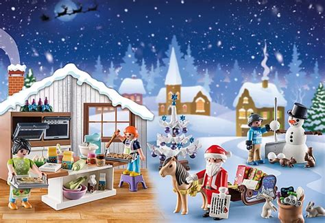 Reveal a Yummy Holiday Surprise Every Day from This Playmobil Advent Calendar | The Toy Insider