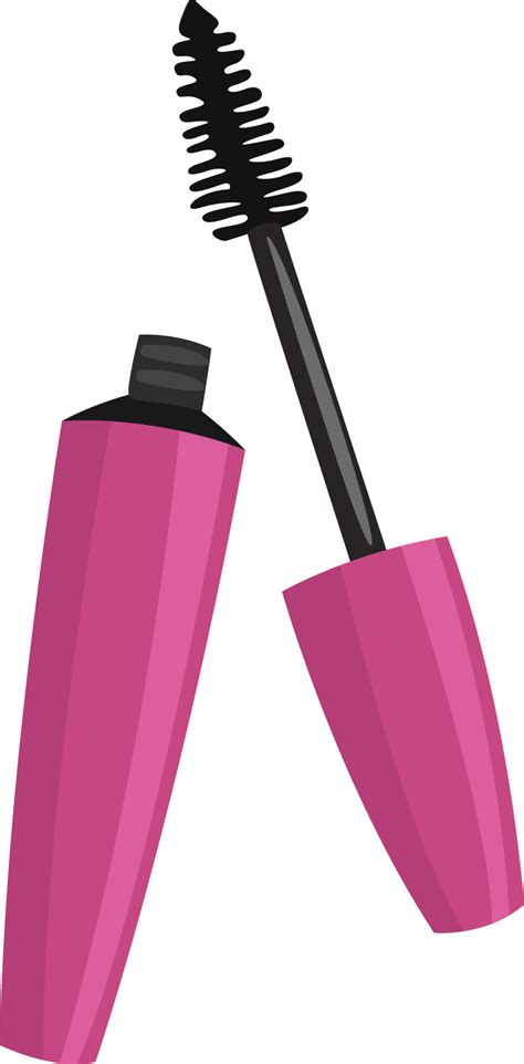 Pink mascara, illustration, vector on a white background. 13723603 ...