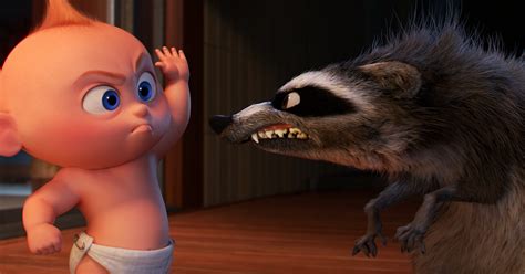 Watch a Sneak Peek of Jack-Jack Vs. The Raccoon from 'Incredibles 2' | Pixar Post