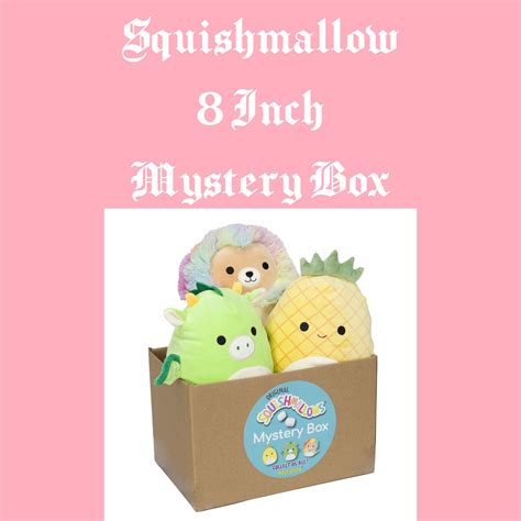 8 Inch Squishmallow Mystery Box | Etsy