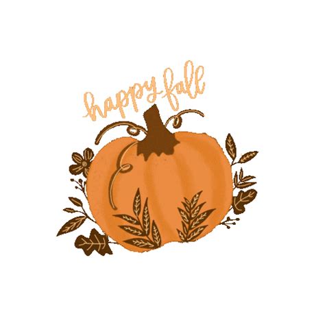 Fall Pumpkin Sticker