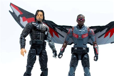 Marvel Legends Civil War Winter Soldier & Falcon 6" Photos! - Marvel ...