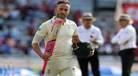 Faf du Plessis steps down as South Africa’s Test, T20 captain