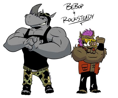 Bebop and Rocksteady :: Behance