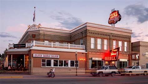 The historic Irma Hotel in Cody, Wyom. | Historic hotels, Hotels near ...