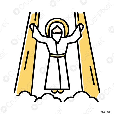 Ascension Of Jesus Icon