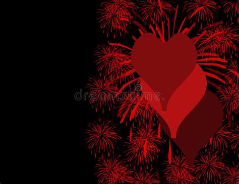 RED VALENTINE stock illustration. Illustration of background - 7326416