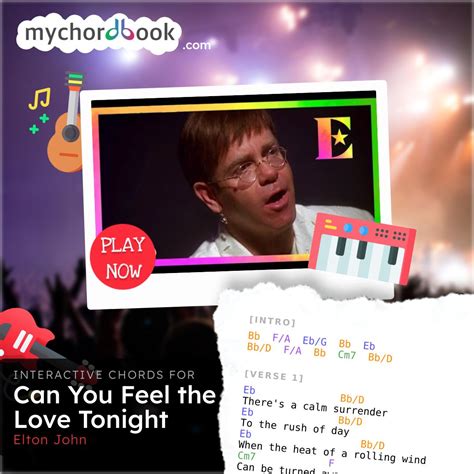 Elton John - Can You Feel the Love Tonight Chords