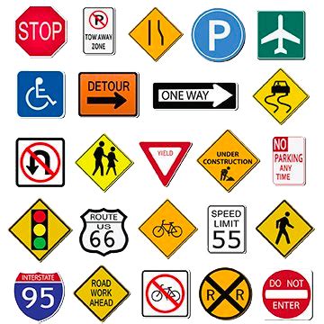 Traffic Control Signs and Equipment - Universal Signs & Accessories