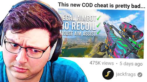 Jackfrags NEW CHEAT VIDEO is GONNA BE A PROBLEM... - YouTube