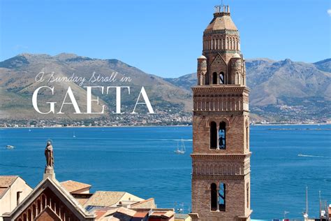 A Sunday Stroll in Gaeta | Gaeta, Gaeta italy, Hiking trip