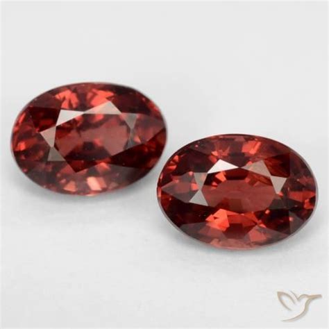 2.35ct Oval Cut Pyrope Garnet Gemstones | 7 x 5 mm | GemSelect