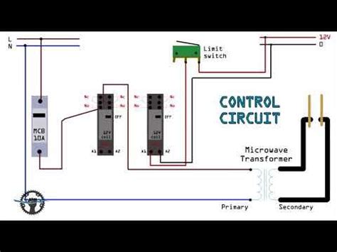 Circuit Diagram for DIY Battery Welder (Spot Welder Microwave Oven Transformer) - YouTube | Spot ...