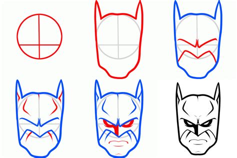 How to Draw Batman, Draw Batman | Batman drawing, Batman drawing easy ...