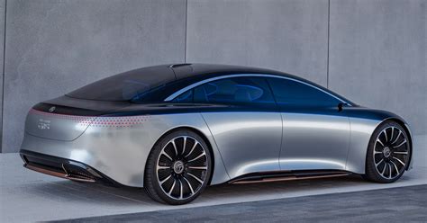 Mercedes-Benz Vision EQS debuts – concept electric flagship with over ...