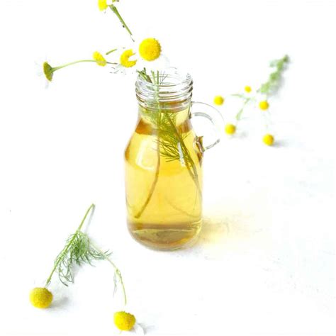 Chamomile tea hair rinse for glowing hair - SimplyBeyondHerbs