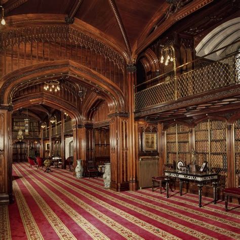 The Library at Arundel Castle, the glorious centrepiece of one of Britain's most brilliantly ...