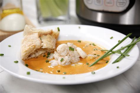 Instant Pot Creamy Shrimp Bisque