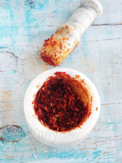 Chili Garlic Paste | eCurry - The Recipe Blog