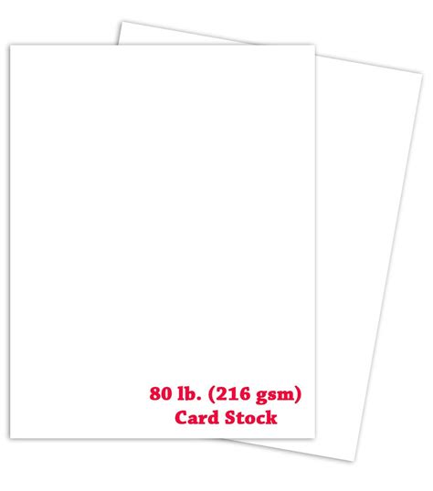 8 1/2 x 11 Cardstock – Fine Cardstock